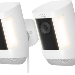 Ring Spotlight Cam Pro - Plug In - Wit - 2-pack - vergelijk en bespaar - Vergelijk365