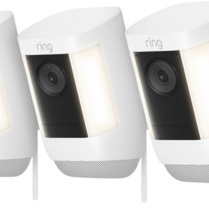 Ring Spotlight Cam Pro - Plug In - Wit - 3-pack - vergelijk en bespaar - Vergelijk365