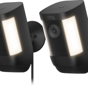 Ring Spotlight Cam Pro - Plug In - Zwart - 2-pack - vergelijk en bespaar - Vergelijk365