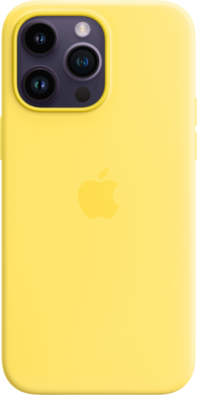 Apple iPhone 14 Pro Max Back Cover met MagSafe Kanariegeel - vergelijk en bespaar - Vergelijk365