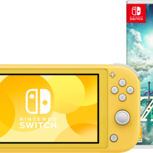 Nintendo Switch Lite Geel + Zelda: Tears of the Kingdom - vergelijk en bespaar - Vergelijk365