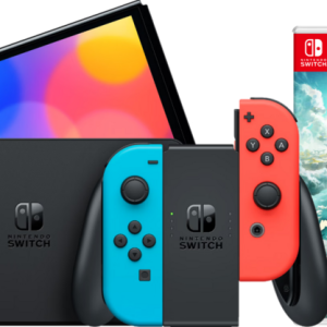 Nintendo Switch OLED Rood/Blauw + Zelda: Tears of the Kingdom - vergelijk en bespaar - Vergelijk365