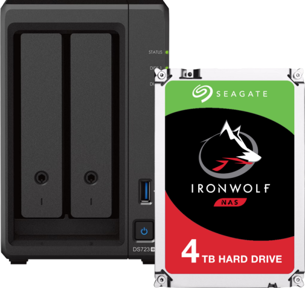 Synology DS723+ + Seagate Ironwolf 4TB - vergelijk en bespaar - Vergelijk365