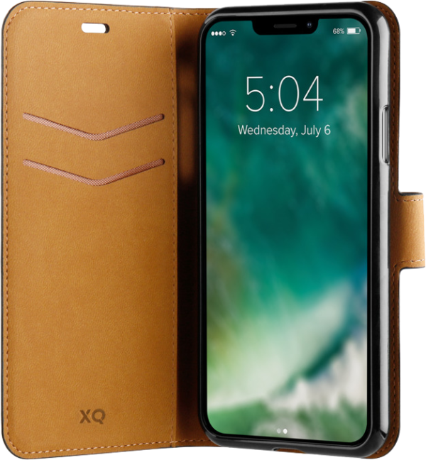 XQISIT Wallet Case Apple iPhone 13 Mini Book Case Zwart - vergelijk en bespaar - Vergelijk365
