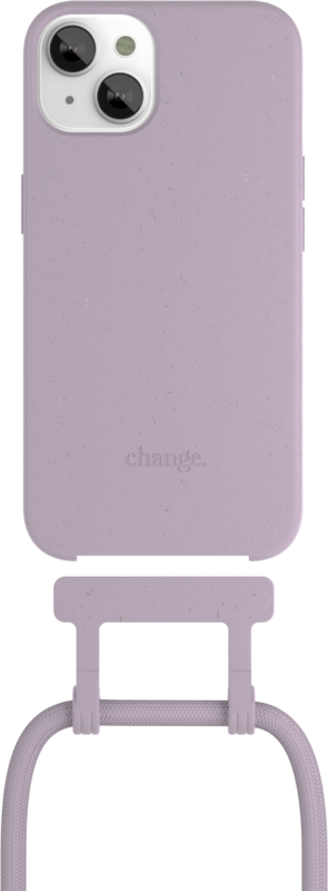 Change Case Apple iPhone 14 Back Cover met Koord Paars - vergelijk en bespaar - Vergelijk365
