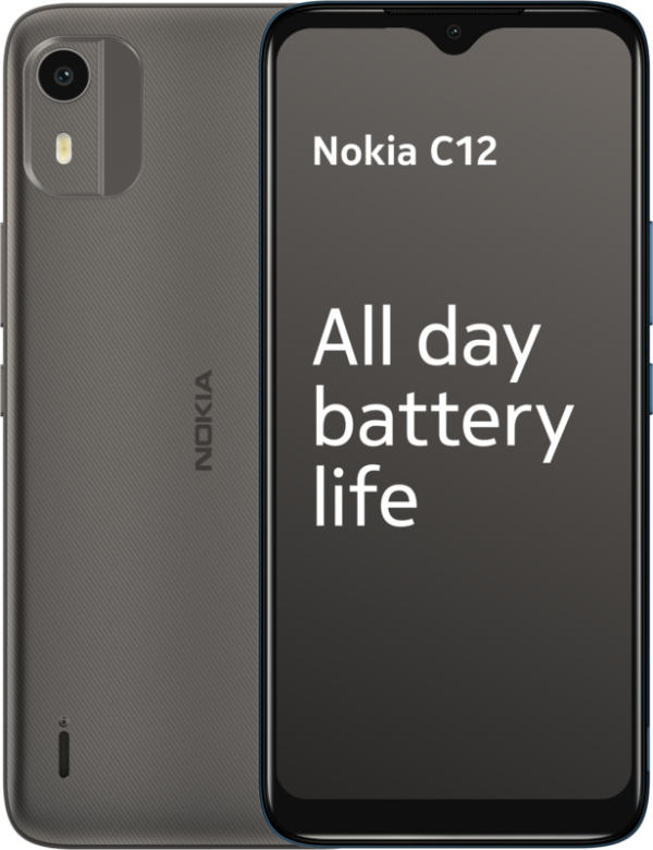 Nokia C12 64GB Grijs 4G - vergelijk en bespaar - Vergelijk365