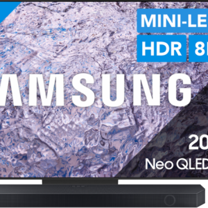 Samsung Neo QLED 8K 75QN800C (2023) + Soundbar - vergelijk en bespaar - Vergelijk365