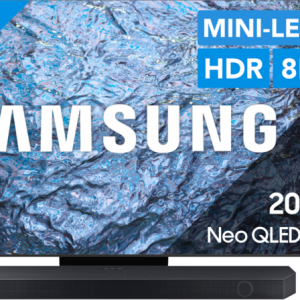Samsung Neo QLED 8K 75QN900C (2023) + Soundbar - vergelijk en bespaar - Vergelijk365