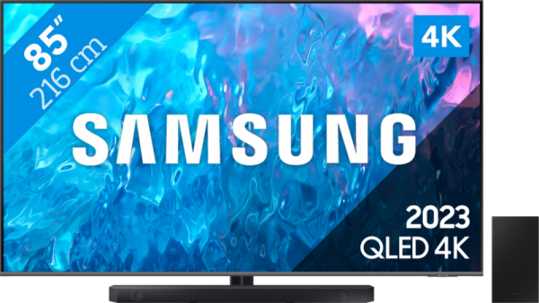 Samsung QLED 85Q70C (2023) + Soundbar - vergelijk en bespaar - Vergelijk365