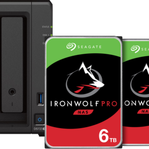Synology DS723+ + Seagate Ironwolf 12TB Pro (2x6TB) - vergelijk en bespaar - Vergelijk365