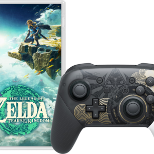 The Legend of Zelda Tears of The Kingdom + Nintendo Switch Pro Controller Zelda Edition - vergelijk en bespaar - Vergelijk365