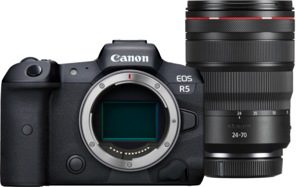 Canon EOS R5 + RF 24-70mm f/2.8L IS USM - vergelijk en bespaar - Vergelijk365