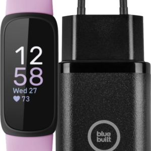 Fitbit Inspire 3 Paars + BlueBuilt Oplader - vergelijk en bespaar - Vergelijk365