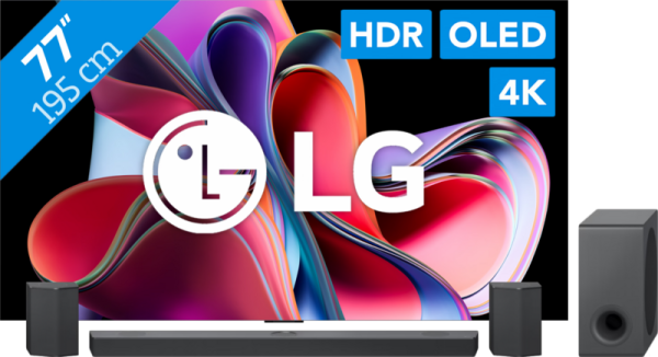 LG OLED77G36LA + Soundbar - vergelijk en bespaar - Vergelijk365