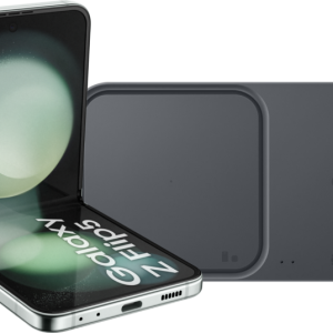 Samsung Galaxy Z Flip 5 512GB Mint 5G + Samsung Duo Draadloze Oplader 15 Watt - vergelijk en bespaar - Vergelijk365