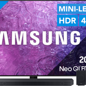 Samsung Neo QLED 85QN90C (2023) + Soundbar - vergelijk en bespaar - Vergelijk365