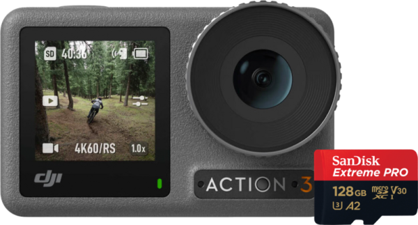 DJI Osmo Action 3 + 128 GB SD kaart - vergelijk en bespaar - Vergelijk365