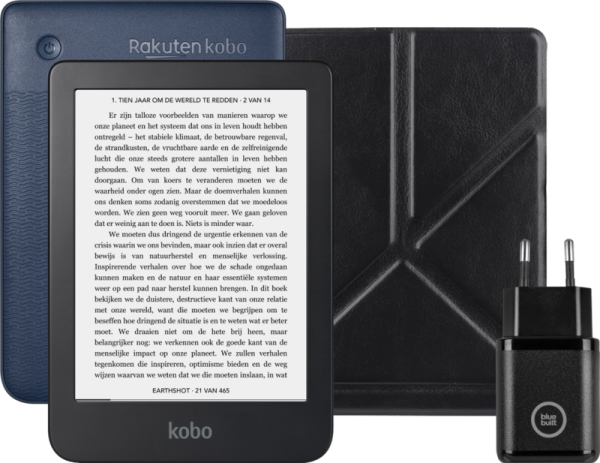 Kobo Clara 2E + BlueBuilt Accessoirepakket - vergelijk en bespaar - Vergelijk365