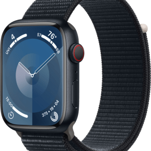 Apple Watch Series 9 45mm Midnight Aluminium Sport Loop - vergelijk en bespaar - Vergelijk365