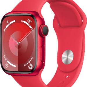 Apple Watch Series 9 4G 41mm PRODUCT(RED) Aluminium Sportband S/M - vergelijk en bespaar - Vergelijk365