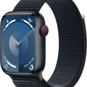 Apple Watch Series 9 4G 45mm Midnight Aluminium Sport Loop - vergelijk en bespaar - Vergelijk365