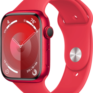Apple Watch Series 9 4G 45mm PRODUCT(RED) Aluminium Sportband M/L - vergelijk en bespaar - Vergelijk365