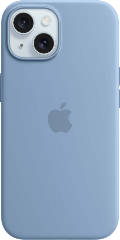 Apple iPhone 15 Back Cover met MagSafe Winterblauw - vergelijk en bespaar - Vergelijk365