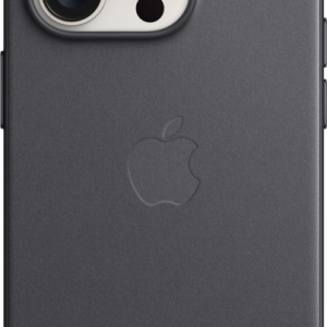 Apple iPhone 15 Pro FineWoven Back Cover MagSafe Zwart - vergelijk en bespaar - Vergelijk365