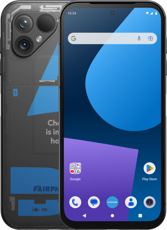 Fairphone 5 256GB Transparant 5G - vergelijk en bespaar - Vergelijk365
