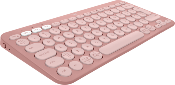 Logitech Pebble Keyboard 2 - K380s Rose Qwerty - vergelijk en bespaar - Vergelijk365