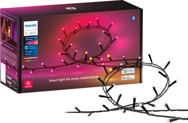 Philips Hue Festavia lichtsnoer - 20 meter - 250 LEDs - vergelijk en bespaar - Vergelijk365