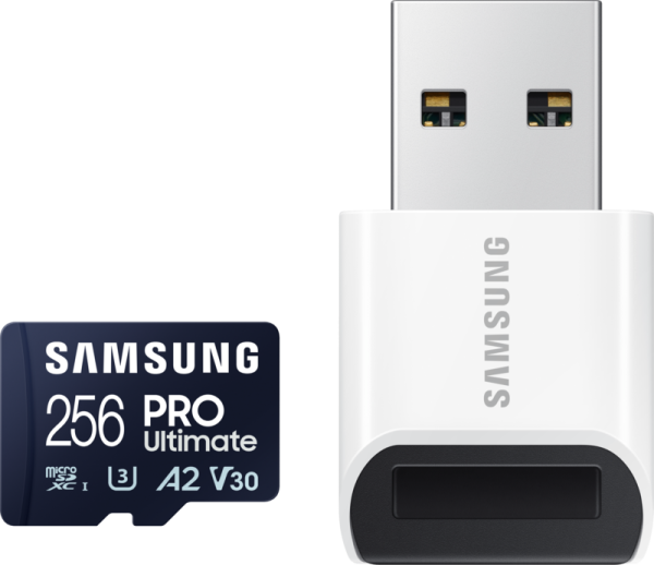 Samsung PRO Ultimate 256 GB (2023) microSDXC + USB lezer - vergelijk en bespaar - Vergelijk365