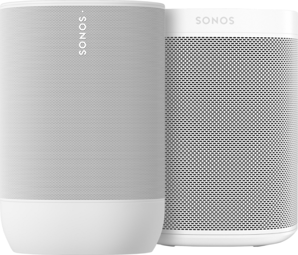 Sonos Move 2 wit + Sonos One SL wit - vergelijk en bespaar - Vergelijk365