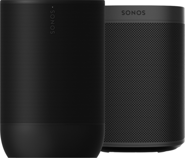 Sonos Move 2 zwart + Sonos One SL zwart - vergelijk en bespaar - Vergelijk365