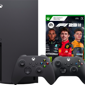 Xbox Series X + F1 23 + Tweede Controller Zwart - vergelijk en bespaar - Vergelijk365