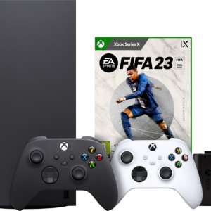 Xbox Series X + FIFA 23 + Microsoft Xbox Controller Wit + Play & Charge kit - vergelijk en bespaar - Vergelijk365