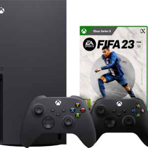 Xbox Series X + FIFA 23 + Tweede Controller Zwart - vergelijk en bespaar - Vergelijk365