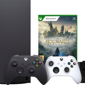 Xbox Series X + Hogwarts Legacy + Microsoft Xbox Controller Wit + Play & Charge kit - vergelijk en bespaar - Vergelijk365