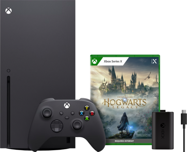 Xbox Series X + Hogwarts Legacy + Play & Charge kit - vergelijk en bespaar - Vergelijk365