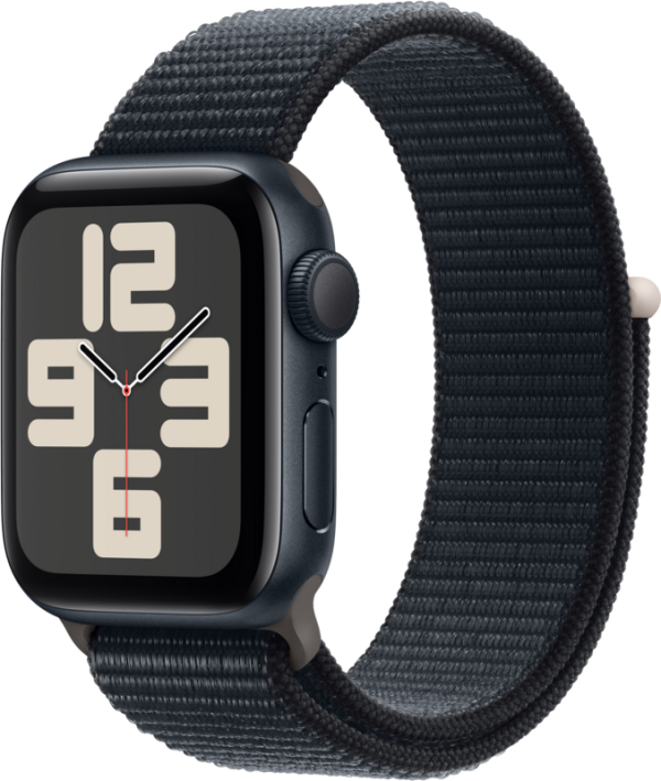 Apple Watch SE (2022) 40mm Midnight Aluminium Sport Loop - vergelijk en bespaar - Vergelijk365