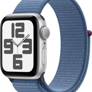 Apple Watch SE (2022) 40mm Zilver Aluminium Sport Loop - vergelijk en bespaar - Vergelijk365