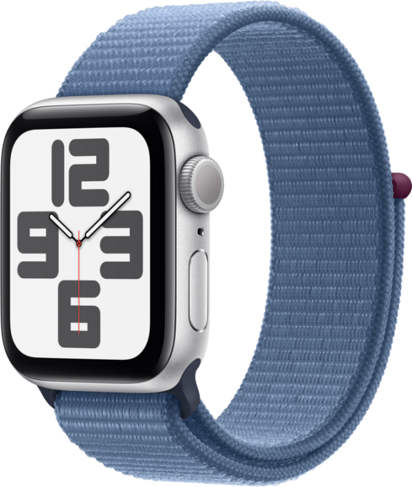 Apple Watch SE (2022) 40mm Zilver Aluminium Sport Loop - vergelijk en bespaar - Vergelijk365