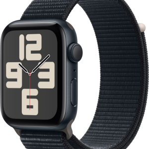 Apple Watch SE (2022) 44mm Midnight Aluminium Sport Loop - vergelijk en bespaar - Vergelijk365