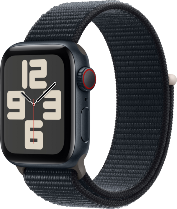 Apple Watch SE (2022) 4G 40mm Midnight Aluminium Sport Loop - vergelijk en bespaar - Vergelijk365