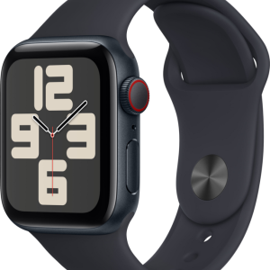 Apple Watch SE (2022) 4G 40mm Midnight Aluminium Sportband M/L - vergelijk en bespaar - Vergelijk365