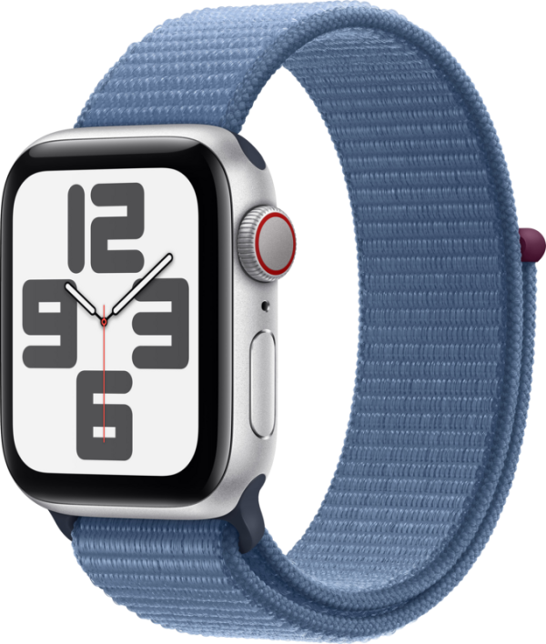 Apple Watch SE (2022) 4G 40mm Zilver Aluminium Sport Loop - vergelijk en bespaar - Vergelijk365