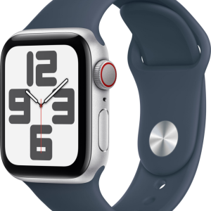 Apple Watch SE (2022) 4G 40mm Zilver Aluminium Sportband M/L - vergelijk en bespaar - Vergelijk365