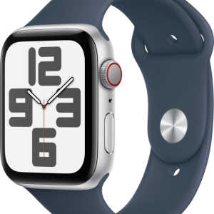 Apple Watch SE (2022) 4G 44mm Zilver Aluminium Sportband M/L - vergelijk en bespaar - Vergelijk365