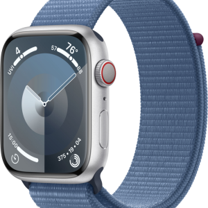 Apple Watch Series 9 45mm Zilver Aluminium Sport Loop - vergelijk en bespaar - Vergelijk365