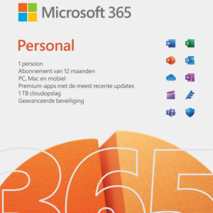 Microsoft Office 365 Personal NL Abonnement 1 jaar - vergelijk en bespaar - Vergelijk365